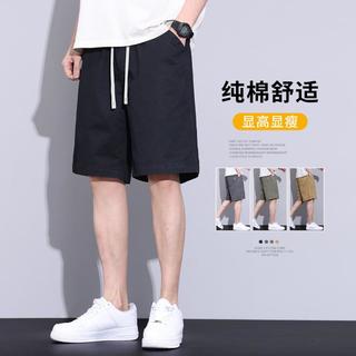 增致牛仔 男士休闲五分裤 纯棉轻薄透气 M