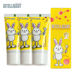 因特力净 Intelligent 酵素牙膏儿童牙膏酵素牙膏宝宝口腔清洁牙膏 草莓味 3g 3支