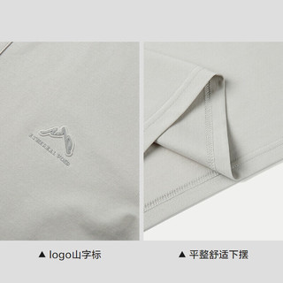  HLA/海澜之家 男士短袖Polo衫  L 175/92A(L)137~150斤 浅灰（净色）(K8)