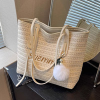 星昔 编织水桶包包2025新款时尚网红爆款托特包