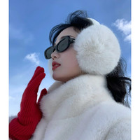 卡兰薇 KAL’ANWEI 耳罩女士冬季东北骑车保暖防寒可爱毛绒耳暖耳包耳捂子耳套护耳朵