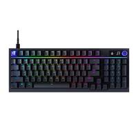 罗技 客制化 游戏键盘  单色背光 黑色 L轴