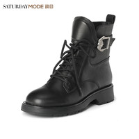 SATURDAYMODE 英伦风 女士马丁靴 MD44116028