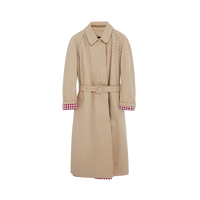 IMMI 设计师品牌 女士斜纹棉布翻领风衣 122CO013X