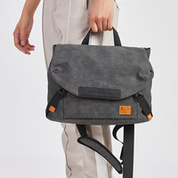波斯丹顿 男士单肩斜挎包 大容量多功能手提包 公文包