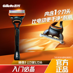 Gillette 吉列 锋隐   2刀头和一泡沫 无刀架