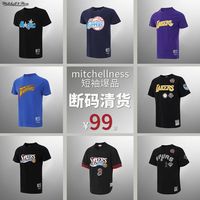 MITCHELL & NESS清仓NBA美式篮球训练T恤投篮运动休闲短袖
