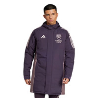 阿森纳 Arsenal 旗舰店官方正品暗紫色足球运动训练棉服JF2926