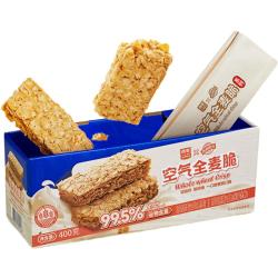 西麦 空气全麦脆块 400g 盒装