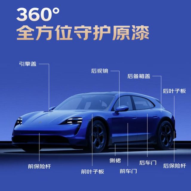 今日必买：UCOLOR 隐形车衣膜全车身膜TPU基材+8mil+包施工（亮光质感）