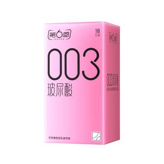 第六感 003玻尿酸安全套 18只装