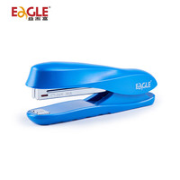 益而高 Eagle 订书机订书器 半针塑胶钉书机 可订18张 灰色 s7102 2个装