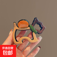 京喜 抓夹后脑勺狗狗夹子 设计师手作
