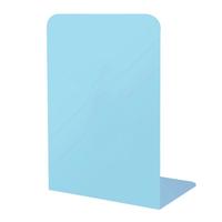 离草 书立架书架桌上书夹挡板书本固定器金属挡书板隔板书靠摆书置物架 天空蓝