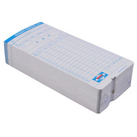 爱宝 双面考勤卡纸 打卡纸 卡钟卡纸 100张/包HS-100