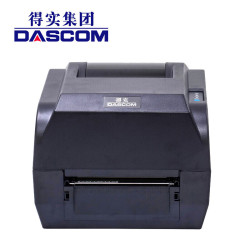 得实 Dascom DL-218 热敏热转印 桌面型条码打印机 标签电子面单打印 支持国产麒麟统信系统