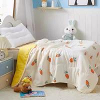 布比 BOOBEE 儿童夏凉被空调被夏季幼儿园午睡小被子薄款盖被毯子