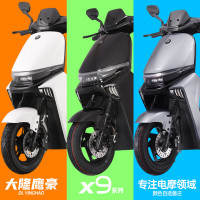 大隆鹰豪 电动摩托车 72V26A石墨烯电池-续航约95KM 朱鹭白