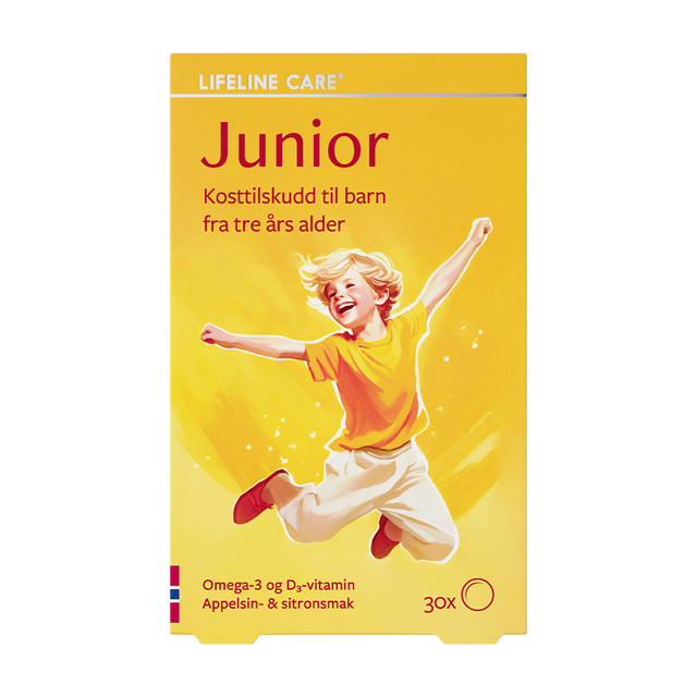 生命力伽 LifelineCare儿童鱼油果冻Omega儿童dha挪威小鱼学生记忆力官方