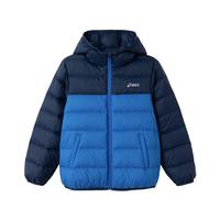 asics亚瑟士童装25年冬季中大童三防轻薄羽绒服外套保暖运动百搭 5005亚瑟士蓝 120