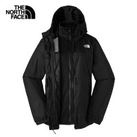 THE NORTH FACE 三合一冲锋衣女 |7QW6 4H0/黑色 M/160