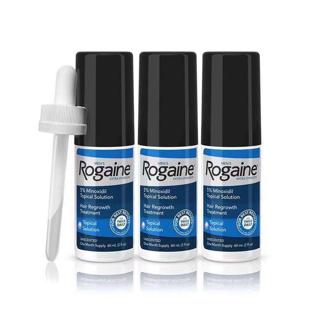 88VIP：Rogaine 培健 5%米诺地尔男士生发液60ml*3瓶