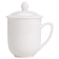 苏氏陶瓷（SUSHI CERAMICS）羊脂玉办公杯水杯会议杯礼盒装J0867