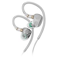  竹林鸟 高保真 有线HIFI耳机  有线充电 镜面银 3.5mm