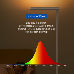京东京造 长颈鹿Lite2大路灯立式护眼学习台灯感应开关落地灯