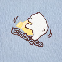 水孩儿(SOUHAIT)童装男童女童卫衣2025秋季新款儿童套头上衣 甜紫色SHTQND01CQ632V31 130