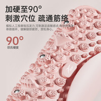 悦步指压板脚底按摩超慢跑成人原地跑步足底按摩穴位疏通脚垫脚踩 【升级磁石款】紫色直径35cm-赠袜