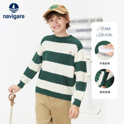 navigare 意大利小帆船 儿童毛衣 条纹毛衫