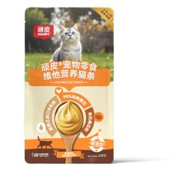 顽皮 猫零食维他营养猫条高肉0添加 成猫幼猫湿粮混合口味12g*30支