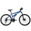 DAHON 大行 折叠山地车26英寸27速双碟刹越野自行车铝合金单车XAA673M 消光蓝