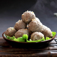 恋食记 潮汕牛肉丸232克*4包+牛筋丸232克*4包 纯牛肉 火锅丸子 关东煮