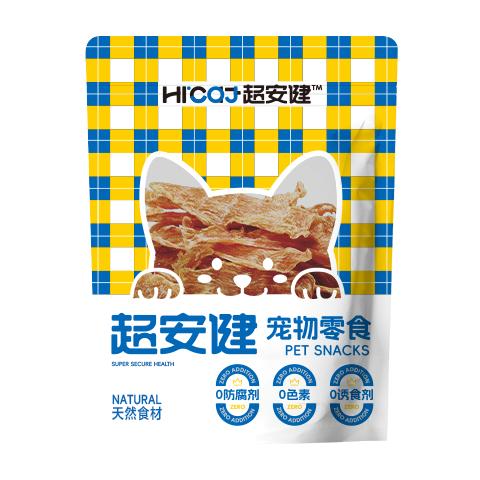 超安健 宠物狗狗零食鸡肉干鸭肉干原切薄切成幼犬通用猫狗通用 0添加薄切鸡肉干丨