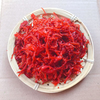 邦晖嘉 红绿丝 老式糕点烘焙原料月饼馅料玫瑰丝八宝饭 红丝5斤