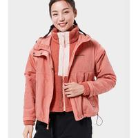 Columbia 女子休闲夹克两件套 抓绒衣+梭织外套 可拆卸马甲