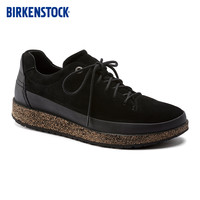 BIRKENSTOCK 勃肯 男女款绒面革软木低帮系带休闲鞋 BSHONB002_SmFnCUd