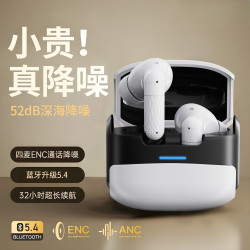 艾勒丝汀 W919 ENC通话降噪 苍绿色 真无线蓝牙耳机