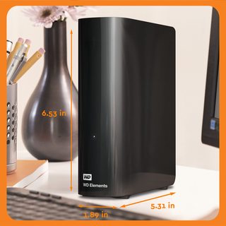  Western Digital/西部数据 大容量 桌面移动机械硬盘  22TB