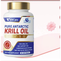 88VIP：维克 vik 南极磷虾油纯油omega3 60粒