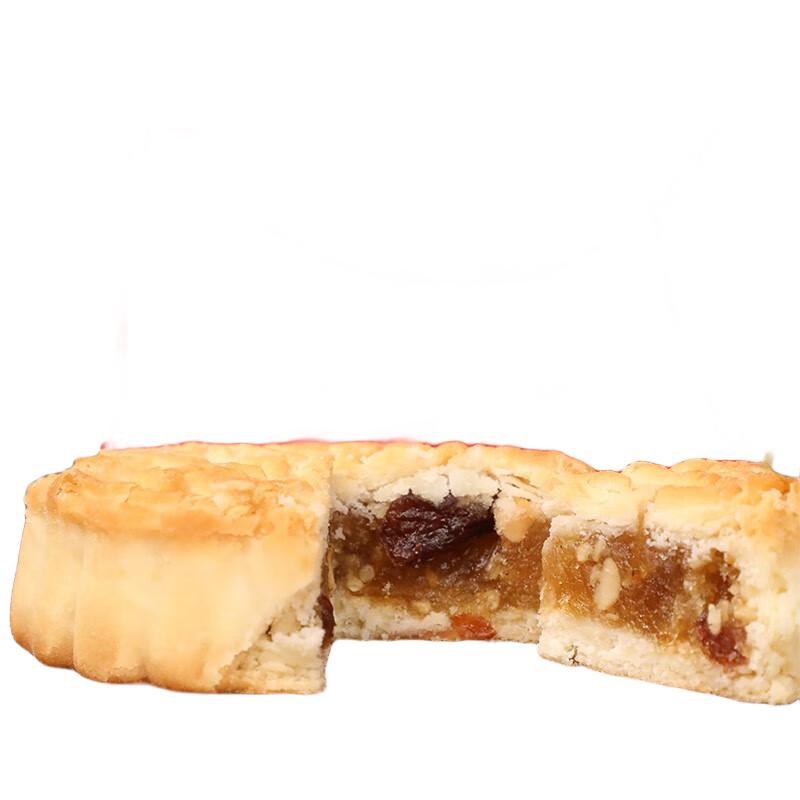 麦花 什锦月饼京式双酥/袋果仁五仁豆沙传统糕点中秋东北老式月饼 麦花双酥月饼/袋5块