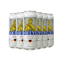 BARBAROSSA 凯尔特人 德国原装进口 凯尔特人精酿小麦啤酒/全麦啤酒 500ml*12罐