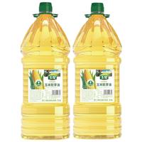 玉星2.5L*2鲜胚玉米油5升一级胚芽非转基因家庭用食用植物油烘焙蛋糕 鲜胚2.5L*2