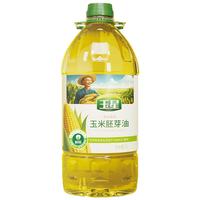 玉星鲜胚玉米油5L一级物理压榨非转基因胚芽食用植物油烘焙蛋糕家庭用 鲜胚5L