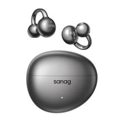 塞那 S7S Ultra 开放式骨传导 幽雾黑 蓝牙耳机