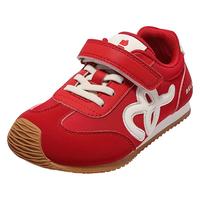 百丽童鞋女童运动鞋2025年秋季儿童复古德训鞋男童板鞋休闲跑步鞋 红色 26 脚长16.1-16.6cm