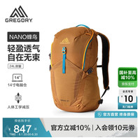 GREGORY格里高利蜂鸟NANO户外徒步登山包43J 棕色 24L