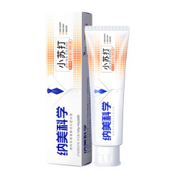 纳美 杭白菊清火小苏打牙膏205g美白清新口气薄荷防蛀固齿加量装
